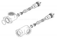 Ремкомплект клапана минимального давления Dalgakiran 1321104100